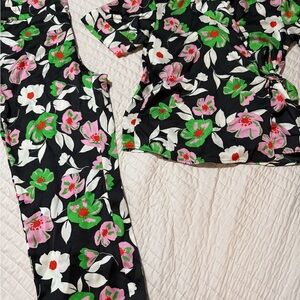 Who What Wear Vibrant Floral set
